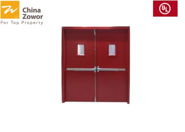 Buy cheap Emergency 90Mins Thick Frame 1.5mm UL Listed Fire Door from wholesalers