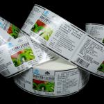 Pantone Color Custom Food Labels Stickers for Chemical Industrial SGS