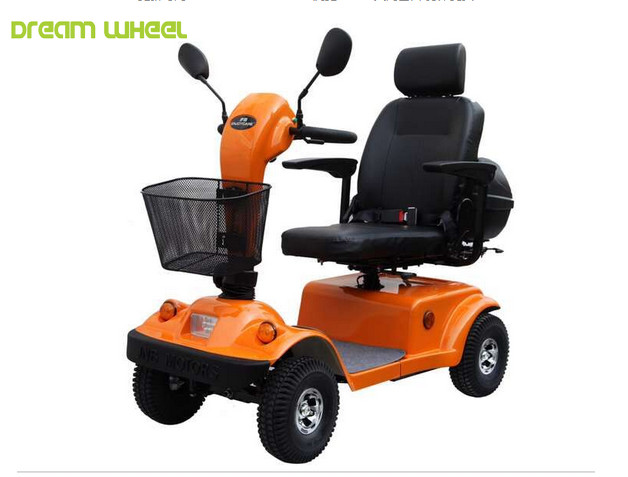 14km/H Battery Powered Mobility Scooter , Lightweight Electric Scooter For Disabled
