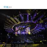 Outdoor Event Stage Screen Display Concert Truss 400*400mm with 25*2mm Brace