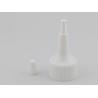 Buy cheap PP Bottle Dispenser Cover 24mm White Ribbed Closure Screw Cap from wholesalers
