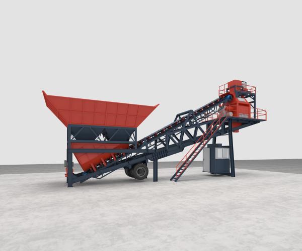 Buy cheap Small Asphalt Concrete Mobile Batching Plant Universal RMC Plant from wholesalers