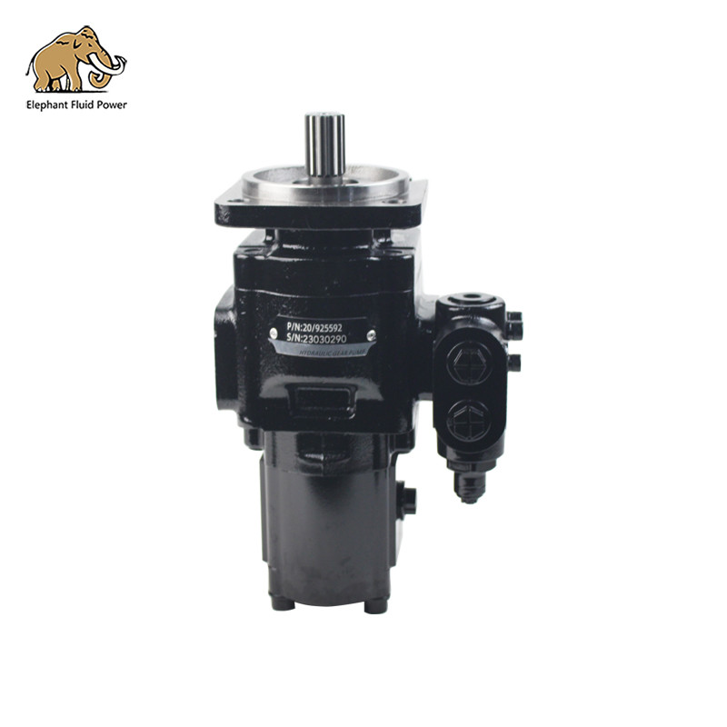 Parkers 7029122052 PGP620B0370AE2H3NT5P2C Hydraulic Gear Pump 6102161M91 For Fermec 965 Repairing
