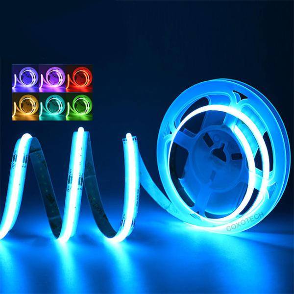 Buy cheap RGB COB Waterproof LED Flexible Strip Battery Powered Rgb Led Strip 10MM Ce from wholesalers