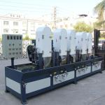 Automatic machine for grinding flat parts Grinding satin deburring