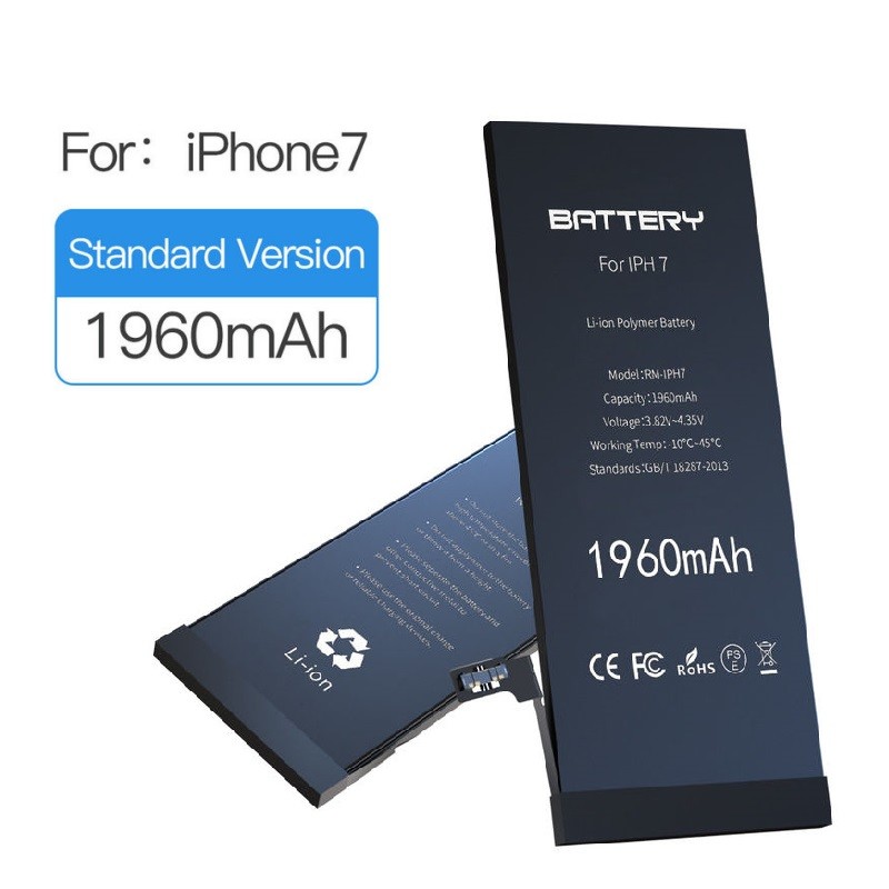 1960mAh Iphone 7 Lithium Battery Replacement 0 Cycle With 1 Year Warranty