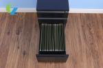 Anti Tilt Designs Fashional Mobile Pedestal Cabinet 3 Drawer Gooseneck Metal