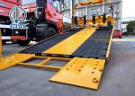 4x2 6TIRES EuroII 3-5tons Light Duty Wrecker Tow Truck For Broke Car Drag &