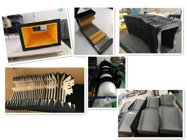 Buy cheap high quality sewn bellows lightweight with difference colours protect for waterjet metal stone glass cutting machine from wholesalers