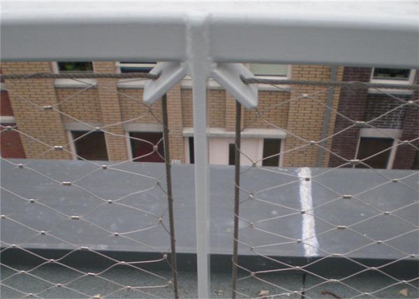 Buy cheap Hand Woven Ferrule Aisi 316 Stainless Steel Rope Mesh Flexible 60x60mm from wholesalers