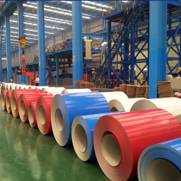 Buy cheap DX53D PPGI Color Coated Steel Plate Color Coated Galvanized Steel Coil 1250mm from wholesalers
