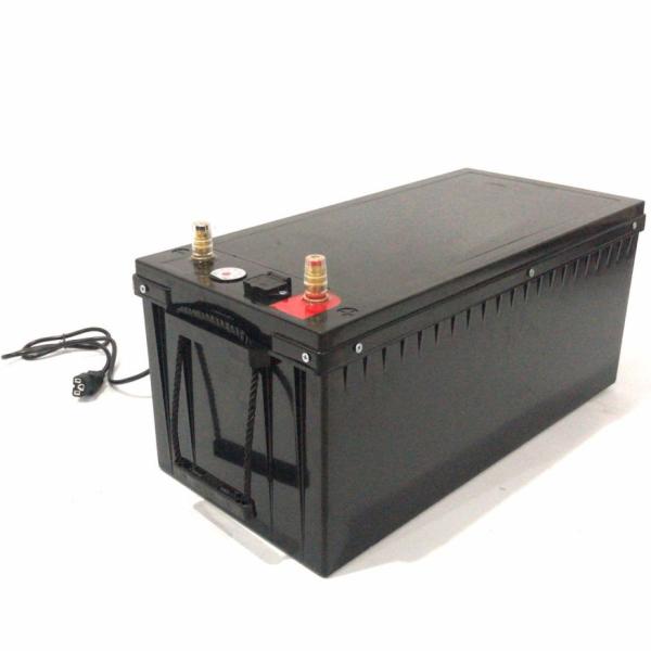 Buy cheap Black Stable 24V Lithium Marine Battery Multipurpose Discharge Current 1.5C from wholesalers
