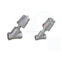 Buy cheap DN10~DN80 Stainless Steel Piston Angle Seat Valve With Stainless Steel Actuator product