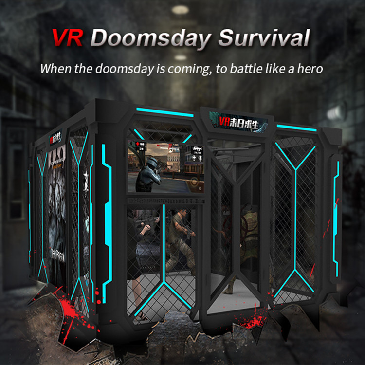 Small Investment Vr Big Space Treadmill Shooting Machine 9d Vr Treadmill Machine