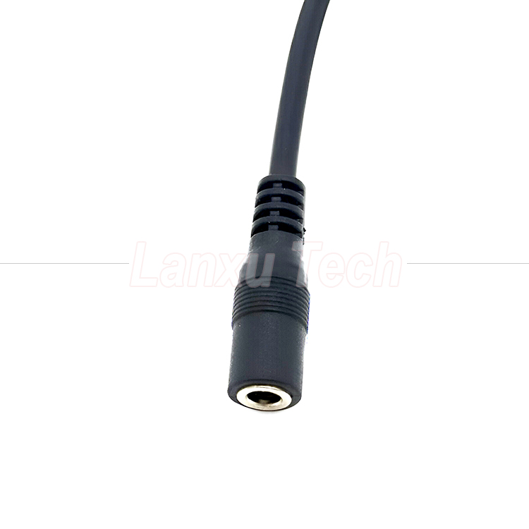 Micro USB Male to DC 3.5x1.35mm Female Jack Power Extension Cable for Fans LED Strips