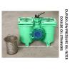 Buy cheap DOUBLE CRUDE OIL FILTER FOR DIESEL OIL SEPARATOR INLET MODEL： AS80-0.4/0.22 CB / T425-1994 BODY: CAST IRON FILTER CARTRI from wholesalers