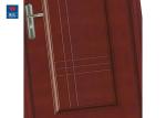 Main Entrance Fireproof Residential Single Iron Front Door