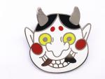 Round Shape Hard Enamel Lapel Pins Brass / Zinc Alloy / Iron Material