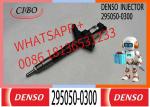 4pcs 295050-0300 Denso Common Rail Diesel Injector Nissan Navara D40(yd25) 16600