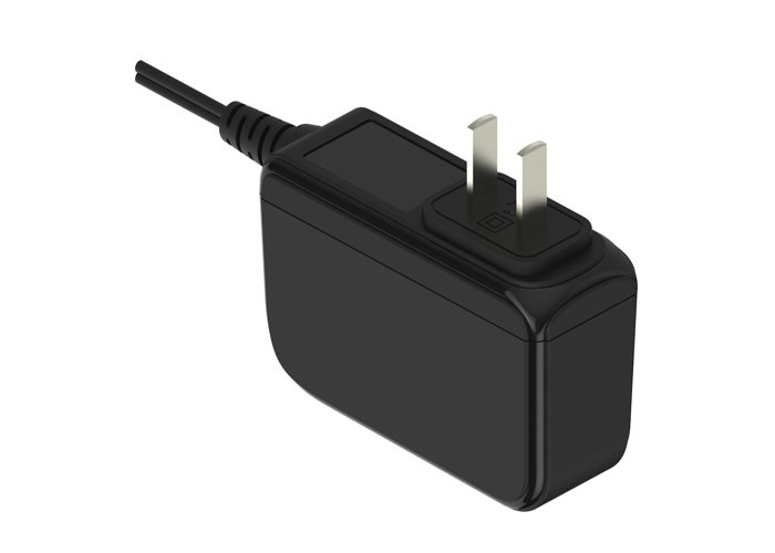 2 Pin AC DC Power Adapter , Universal Power Adapter With Output 24V 1A / 12V 2A