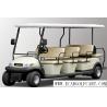 Buy cheap Customized Colorful 12 Seater Golf Cart Electric Sightseeing Bus With Plastic Armrest from wholesalers
