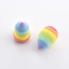 Buy cheap 1 PCS Soft Hydrophilic Rainbow Makeup Sponge BB Cream Beauty Egg Wholesale Puff Wet Dry Dual Use Face Foundation Powder from wholesalers