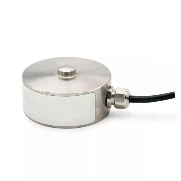 Quality Micro Load Cell 1000kg Customized Pressure Sensor Force Transducer Button Load Cell for sale