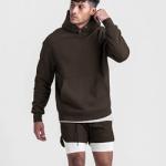 Oversized 35% Cotton 65% Polyester Street Wear Fitted Felpe Con Cappuccio