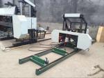 Horizontal wood cutting saws portable saw mills wood working band saws