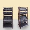 Buy cheap Light Duty Fruit Display Shelf Single Double Sided Wooden Box Display from wholesalers