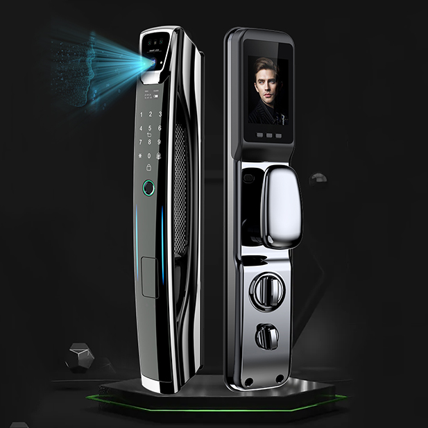 Wifi 3d Face Recognition Door Lock Bedroom Door Lock With Code