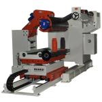 Automatic Mandrel Expansion Round Sheet Metal Stamping Decoiler Straightener