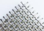Natural Color Ss316 Metal Woven Wire Mesh Decorative For Railing