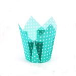 Greaseproof Colorful Dot Cupcake Muffin Tulip Paper Cups