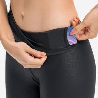 Buy cheap Hidden Pocket Yoga Pants Nude Gilded Women Matte Faux Leather Leggings product