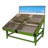 Buy cheap Multi Layer Fruit And Vegetable Display Stand Metal And Wooden Customer Size from wholesalers