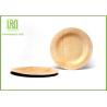 Buy cheap 7 Inch Disposable Wooden Plates For Restaurant Use Fresh Fruit Tray 400pcs / Ctn from wholesalers