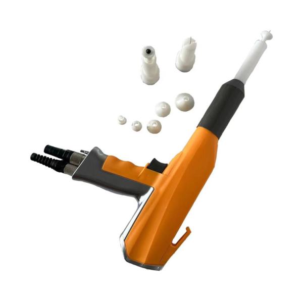 Portable Electrostatic Powder Coating Gun High Cost Efficiency with Steel