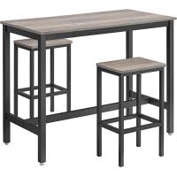 Buy cheap Table Set With 2 Chairs Kitchen Counter With Bar Chairs Kitchen Table And Kitchen Chairs Industrial Design product