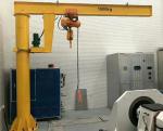1T 2T Boom Jib Crane 6M Lifting Height Column Type Cantilever