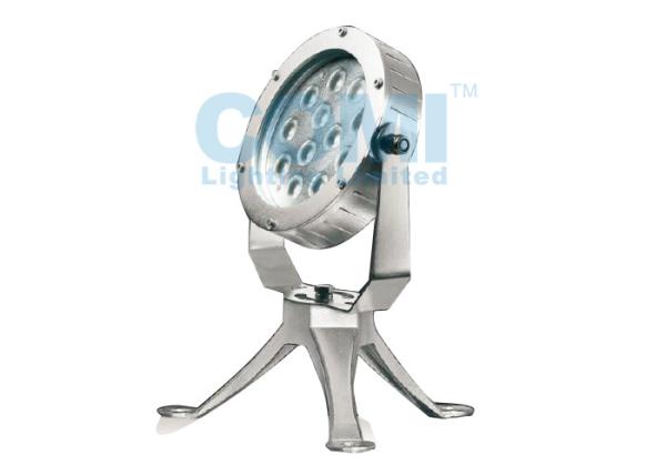 Buy cheap B5AD1216 B5AD1218 12 * 2W LED Underwater Spot Light with Tripod For Swimming Pool / Ponds / Fountain 0 - 10V Dimming from wholesalers