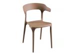 European Style Coloured Plastic Dining Chairs 50cm Blue Yellow Red