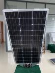 Photocell Solar Powered Street Lamp Posts Outside Storage Areas Perimeter