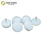 Round Foot Nail Table Leg Protectors Furniture plastic Pad