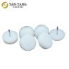 Buy cheap Round Foot Nail Table Leg Protectors Furniture plastic Pad from wholesalers