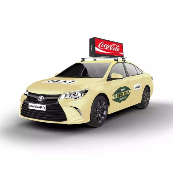 Buy cheap P2.5 Waterproof Taxi Top Led Display Double Sided Digital Mobile Media from wholesalers