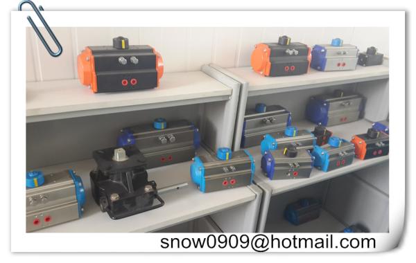 Buy cheap Double action and single action 1/4 turn pneumatic rotary actuator for butterfly valve or ball valve from wholesalers