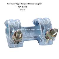 Buy cheap EN74 Double scaffold sleeve coupler , anti - corrosion scaffold swivel coupler product