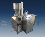 Precision Rotary Cup Filling Sealing Machine For Density / Viscous Liquids