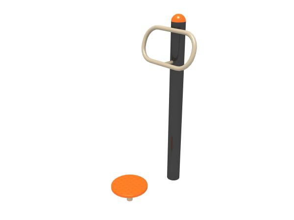 Buy cheap Single Waist Twister Park Gym Exercise Equipment Outdoor/Indoor Equipment for Community from wholesalers
